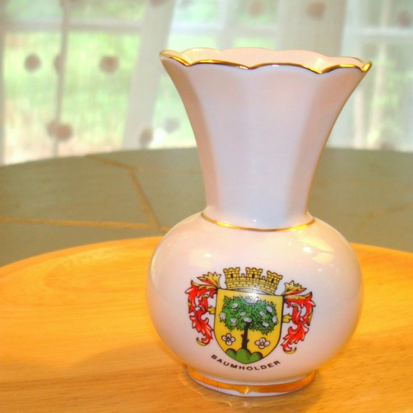 Vintage Ceramic Decor Porcelain Bud Vase Germany - Picture 3 of 4